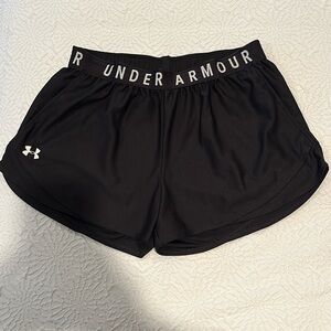 Women’s Under Armour Black Athletic Shorts